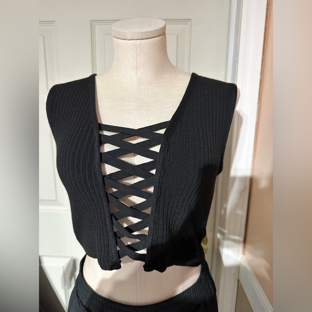 Windsor Knit Strap Top
